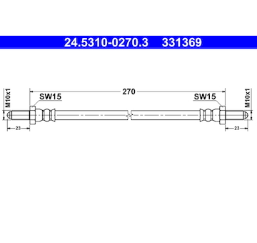 Brzdová hadice ATE 24.5310-0270.3