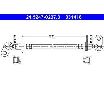 Brzdová hadice ATE 24.5247-0237.3