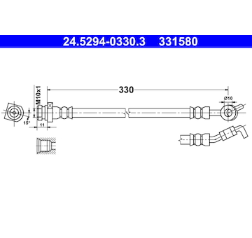 Brzdová hadice ATE 24.5294-0330.3
