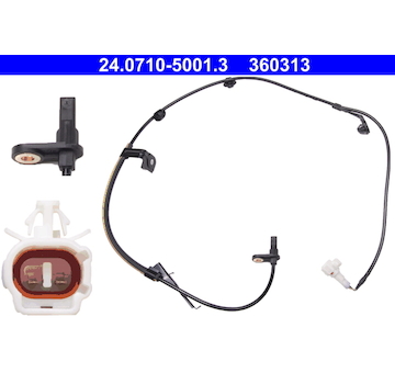Snímač, počet otáček kol ATE 24.0710-5001.3