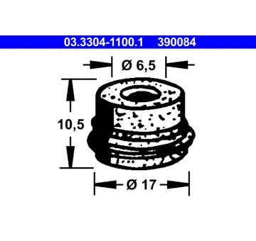 Uzaver nadrzky na brzdovou kapalinu ATE 03.3304-1100.1