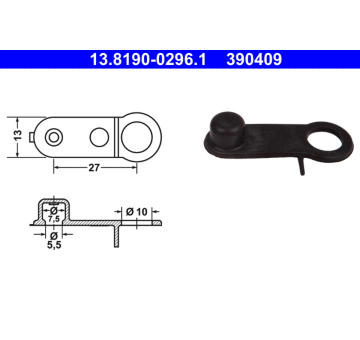 Uzavírací / ochranný kryt ATE 13.8190-0296.1