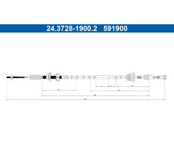 Tazne lanko, ovladani spojky ATE 24.3728-1900.2