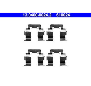 Sada prislusenstvi, oblozeni kotoucove brzdy ATE 13.0460-0024.2