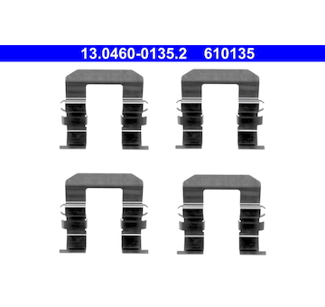 Sada prislusenstvi, oblozeni kotoucove brzdy ATE 13.0460-0135.2