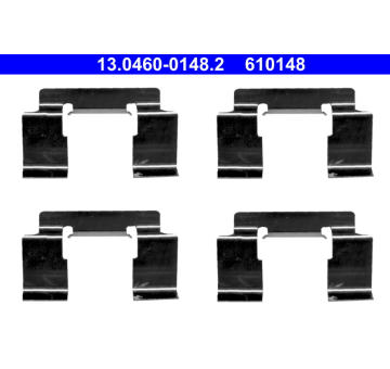 Sada příslušenství, obložení kotoučové brzdy ATE 13.0460-0148.2