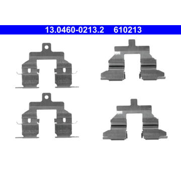 Sada příslušenství, obložení kotoučové brzdy ATE 13.0460-0213.2
