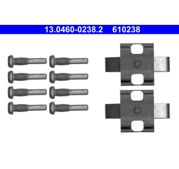 Sada prislusenstvi, oblozeni kotoucove brzdy ATE 13.0460-0238.2