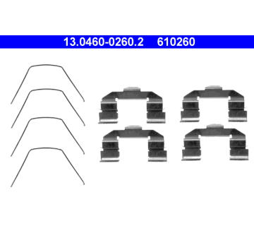 Sada prislusenstvi, oblozeni kotoucove brzdy ATE 13.0460-0260.2