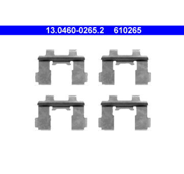Sada prislusenstvi, oblozeni kotoucove brzdy ATE 13.0460-0265.2