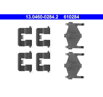 Sada prislusenstvi, oblozeni kotoucove brzdy ATE 13.0460-0284.2