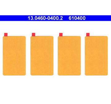 Sada prislusenstvi, oblozeni kotoucove brzdy ATE 13.0460-0400.2