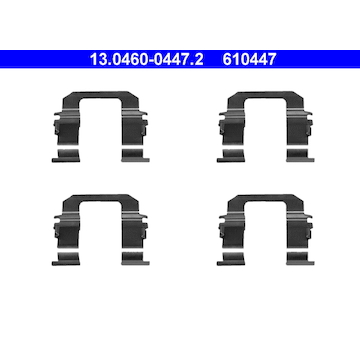 Sada prislusenstvi, oblozeni kotoucove brzdy ATE 13.0460-0447.2