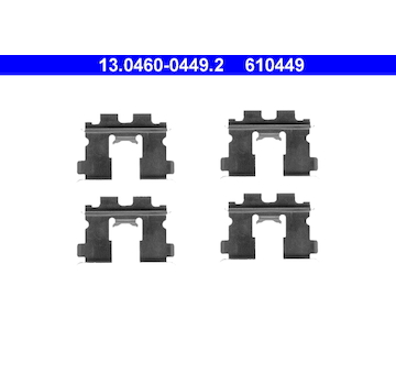Sada prislusenstvi, oblozeni kotoucove brzdy ATE 13.0460-0449.2