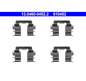 Sada prislusenstvi, oblozeni kotoucove brzdy ATE 13.0460-0452.2