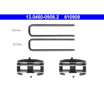 Sada příslušenství, obložení kotoučové brzdy ATE 13.0460-0908.2