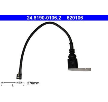 Vystrazny kontakt, opotrebeni oblozeni ATE 24.8190-0106.2