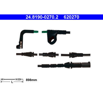 Vystrazny kontakt, opotrebeni oblozeni ATE 24.8190-0270.2