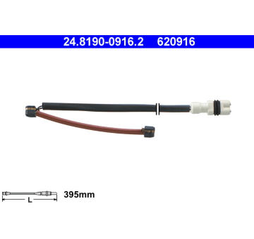 Vystrazny kontakt, opotrebeni oblozeni ATE 24.8190-0916.2