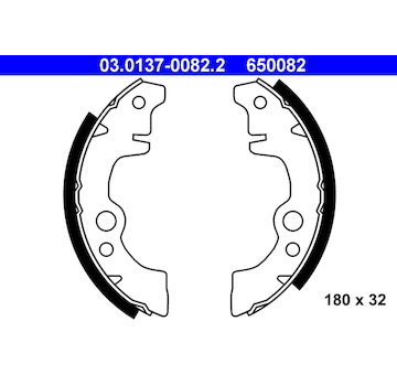Sada brzdových čelistí ATE 03.0137-0082.2