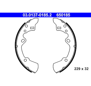 Sada brzdových čelistí ATE 03.0137-0185.2
