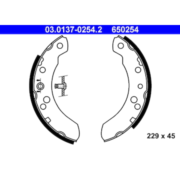 Sada brzdových čelistí ATE 03.0137-0254.2
