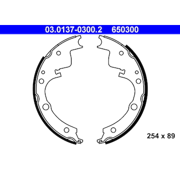 Sada brzdových čelistí ATE 03.0137-0300.2
