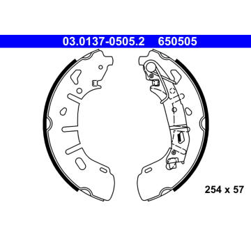 Sada brzdových čelistí ATE 03.0137-0505.2