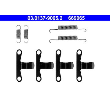 Sada prislusenstvi, parkovaci brzdove celisti ATE 03.0137-9065.2