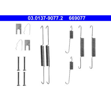 Sada prislusenstvi, brzdove celisti ATE 03.0137-9077.2