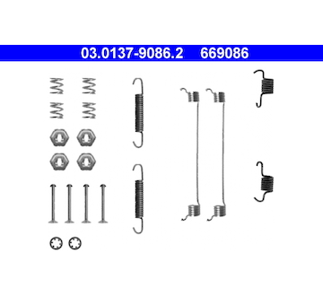Sada prislusenstvi, brzdove celisti ATE 03.0137-9086.2
