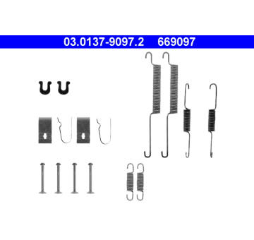 Sada prislusenstvi, brzdove celisti ATE 03.0137-9097.2