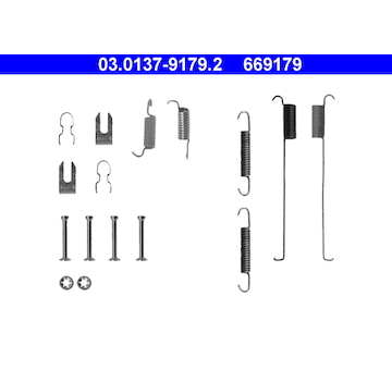 Sada prislusenstvi, brzdove celisti ATE 03.0137-9179.2