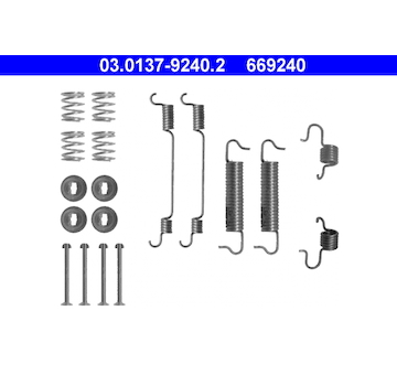 Sada prislusenstvi, brzdove celisti ATE 03.0137-9240.2
