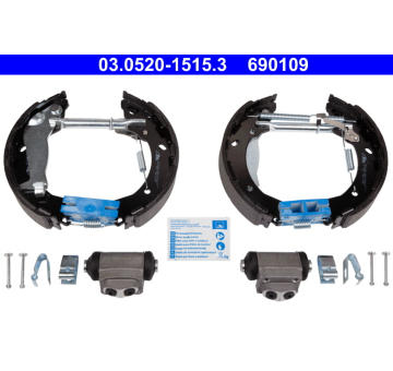 Sada brzdových čelistí ATE 03.0520-1515.3