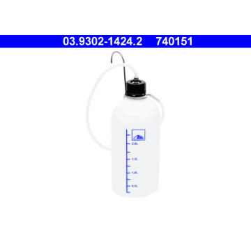 Sberaci kanistr pro odvzdusneni brzd ATE 03.9302-1424.2