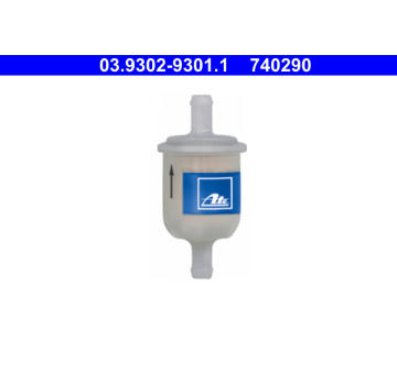 Filter, Plnici/odvzdus.zarizeni (brzd.hydraulika) ATE 03.9302-9301.1