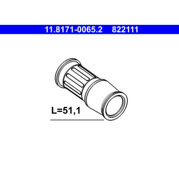 Vodicí pouzdro, brzdový třmen ATE 11.8171-0065.2