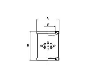 Filter, stlačený vzduch MANN-FILTER LE 1009 x