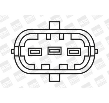 Zapalovací cívka BorgWarner (BERU) ZS085