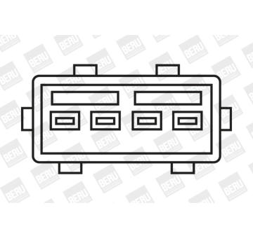 Zapalovací cívka BorgWarner (BERU) ZS241