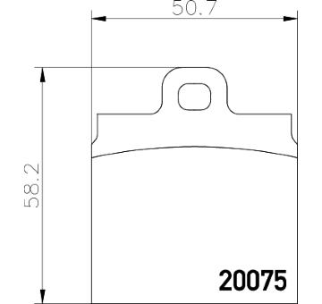 Sada brzdových platničiek kotúčovej brzdy PAGID T0448