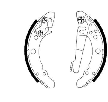 Sada brzdových čelistí PAGID H1068N