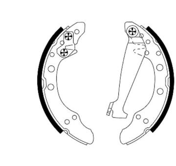 Sada brzdových čelistí PAGID H8720N