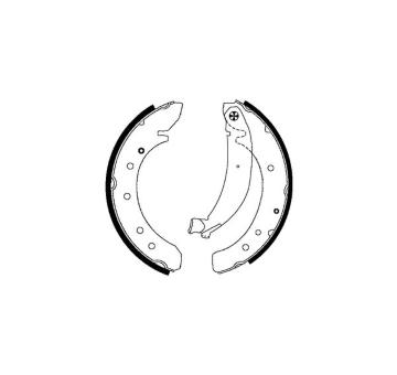 Sada brzdových čelistí PAGID H8925N