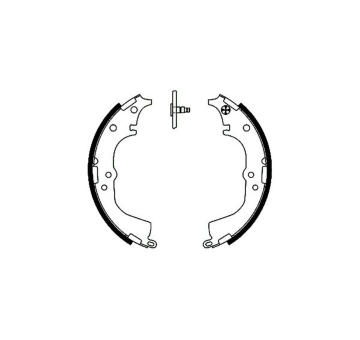 Sada brzdových čelistí PAGID H9295N