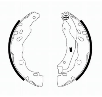 Sada brzdových čelistí PAGID H1780N