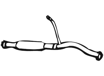 Výfuková trubka WALKER 01065