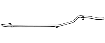 Výfuková trubka WALKER 01676