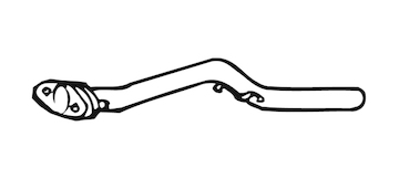 Výfuková trubka WALKER 02152